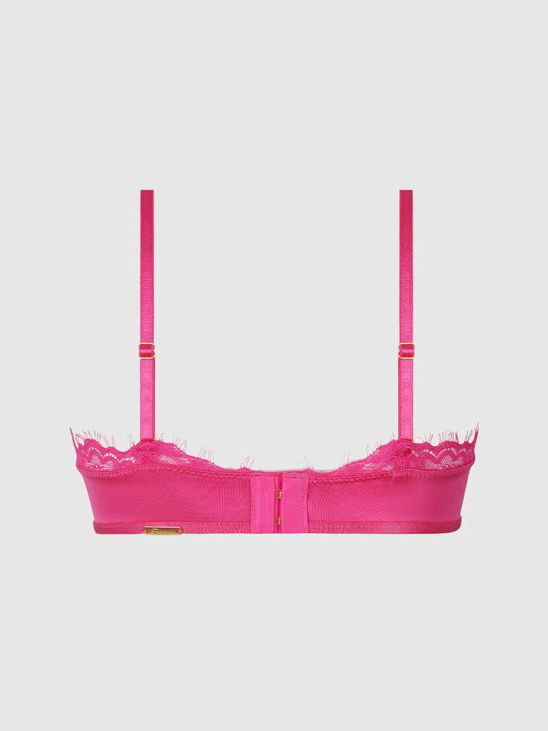 Neev Lace  & Oilslick Push Up Half Up Bandeau Bra