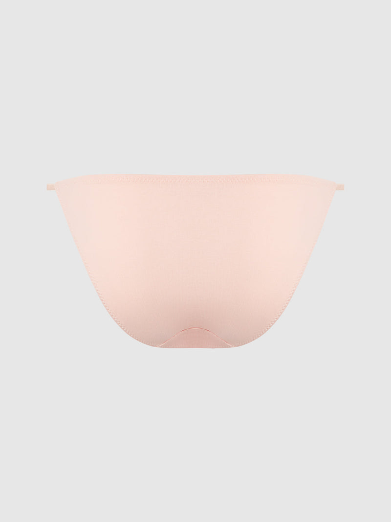 Bailey Stretch Cotton Bikini - Frederick's of Hollywood