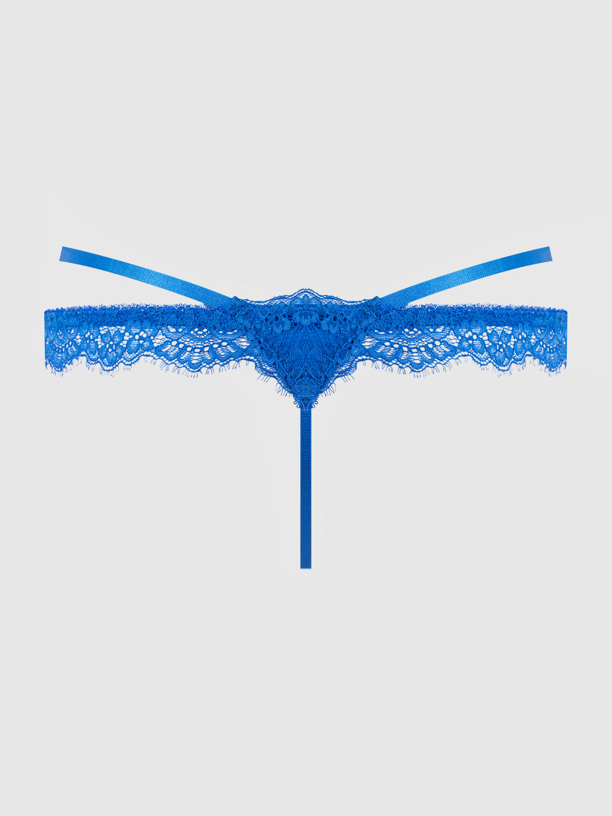 Adelaide Satin & Lace Double Side G-String - Frederick's of Hollywood