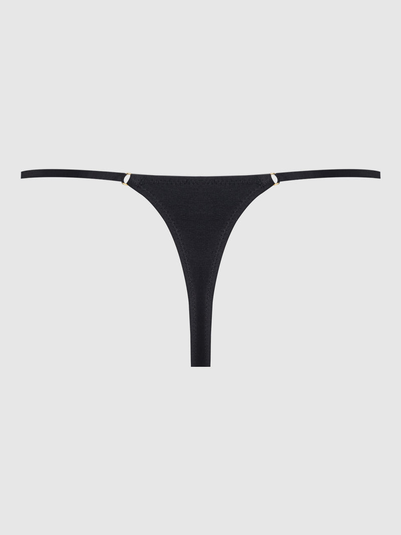 Bailey Stretch Cotton Thong