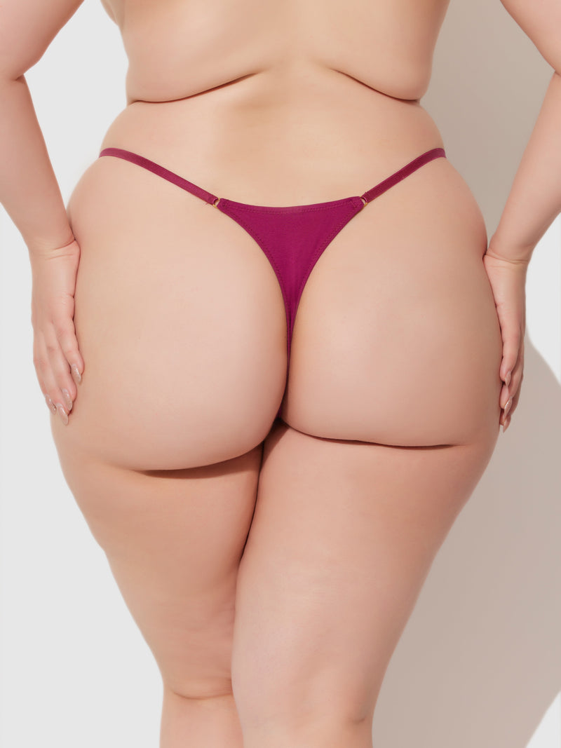 Bailey Stretch Cotton Thong