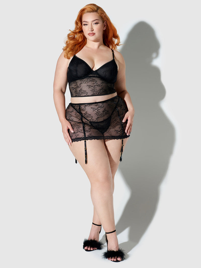 Chiara Lace Half Slip