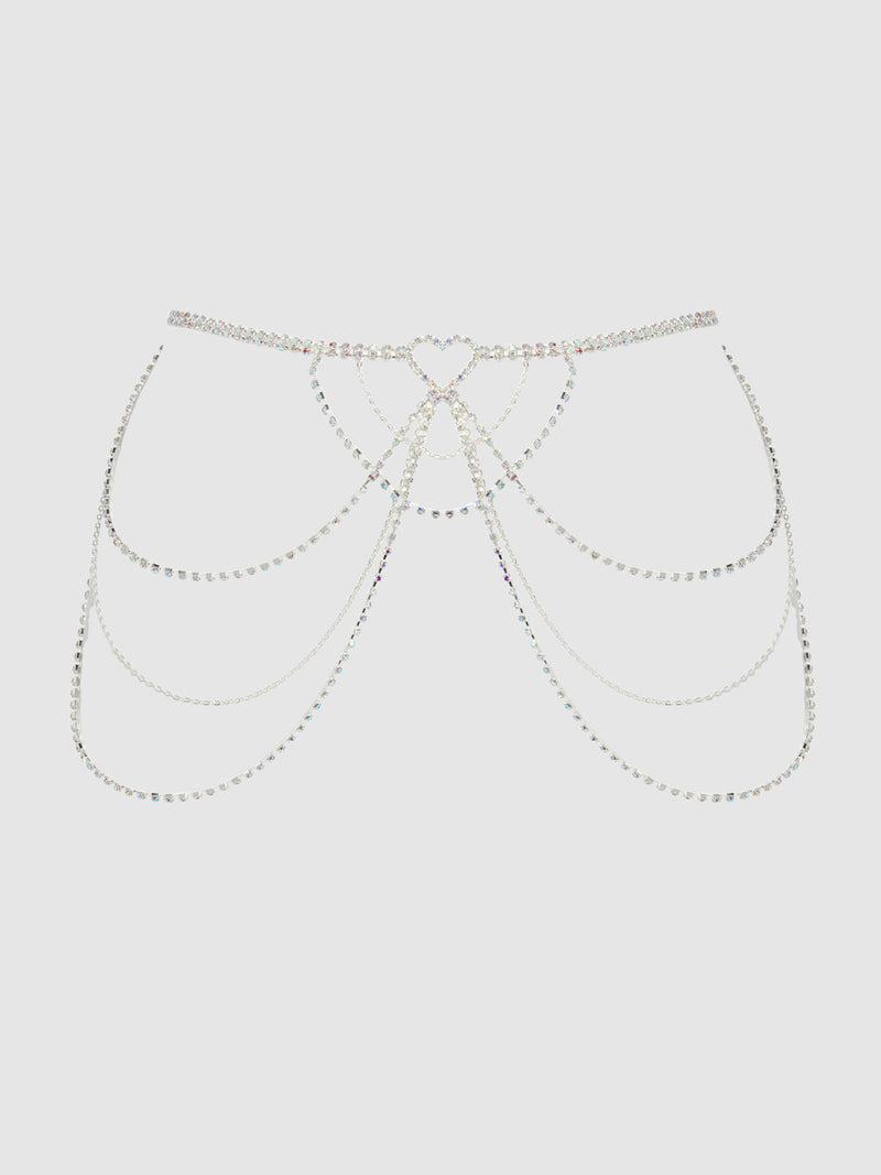 Ziggy Heart Charmed Half Slip - Frederick's of Hollywood