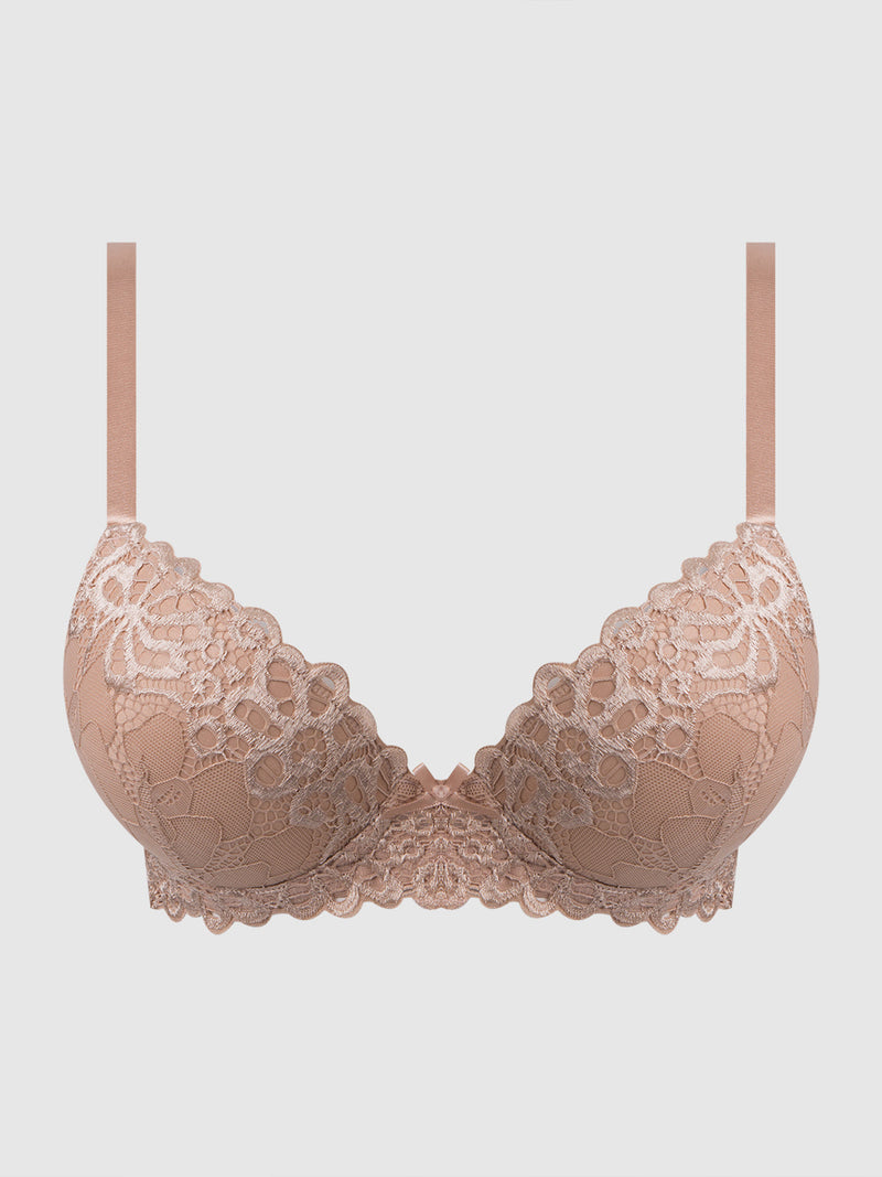 Amanda Lace Push Up Balconette Bra - Frederick's of Hollywood