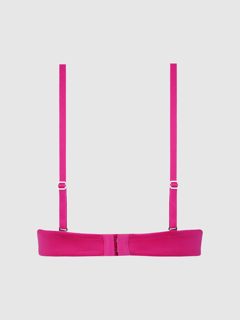 Hollywood Exxtreme Plunge Push Up Bra