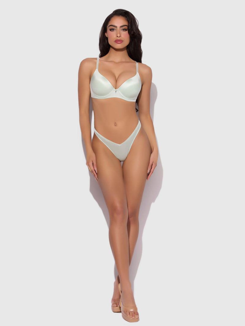 Lexi Push Up Plunge T-Shirt Bra - Frederick's of Hollywood