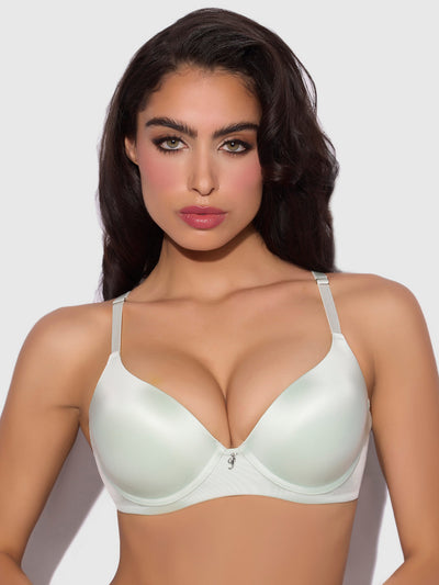 Lexi Push Up Plunge T-Shirt Bra - Frederick's of Hollywood