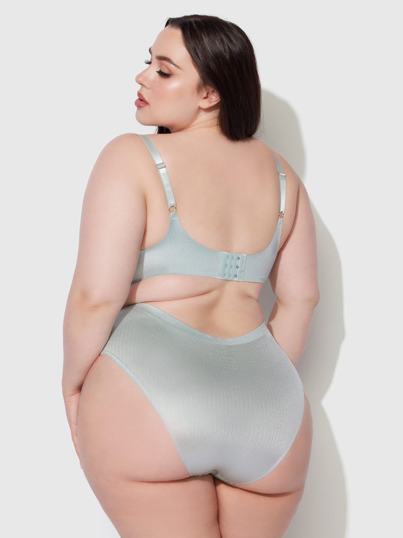 Mira Shimmer Micro Push Up T-Shirt Bra - Frederick's of Hollywood