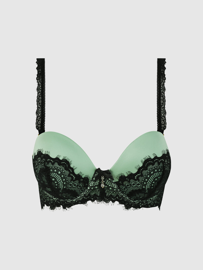Lexi Lace Strapless Push Up Bra