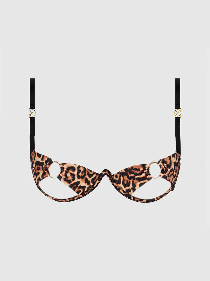 Raven O-Ring Open Cup Bra