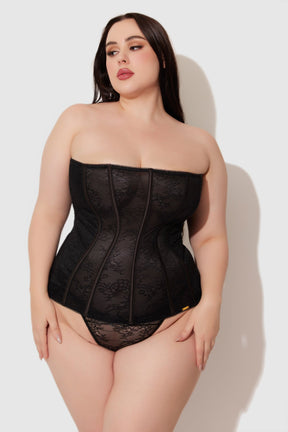 Luella Lace Straight Top Corset