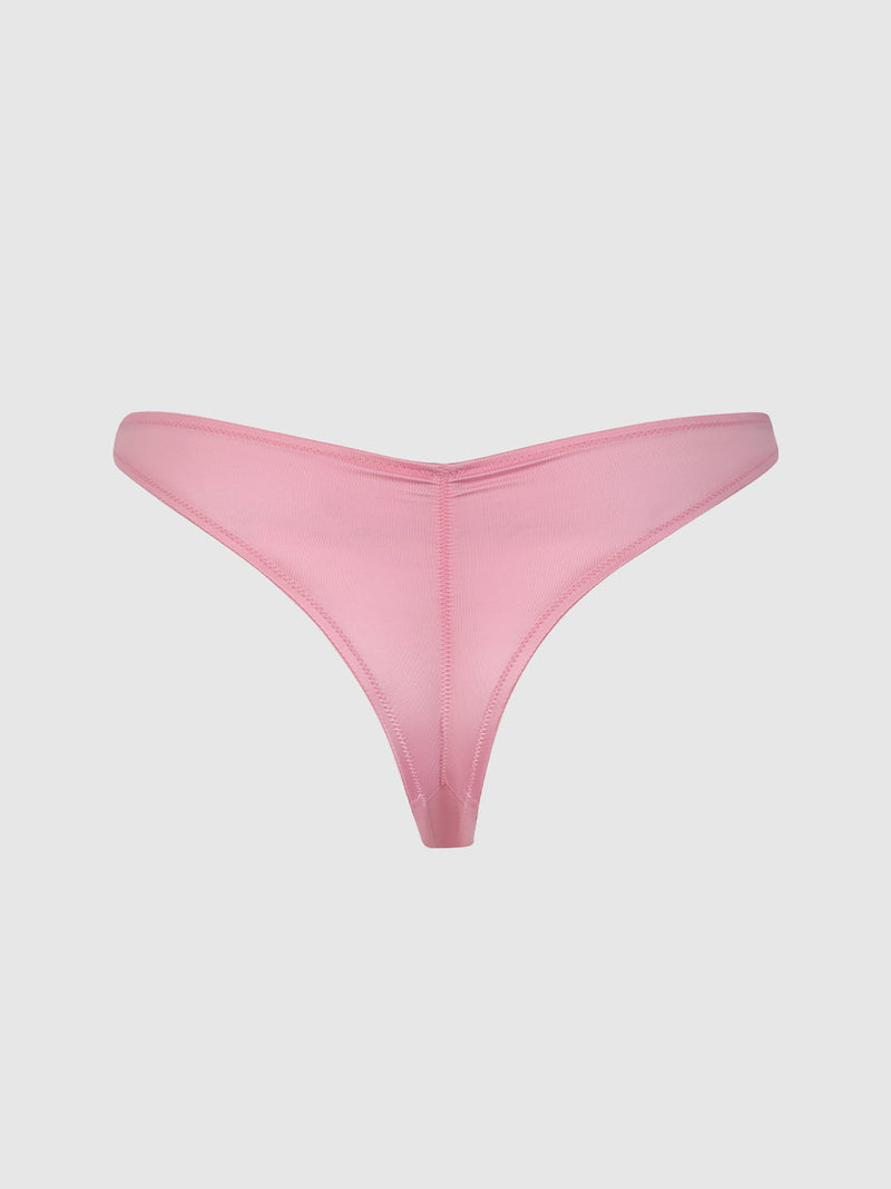 Rising Star Liquid Satin Crotchless Tanga