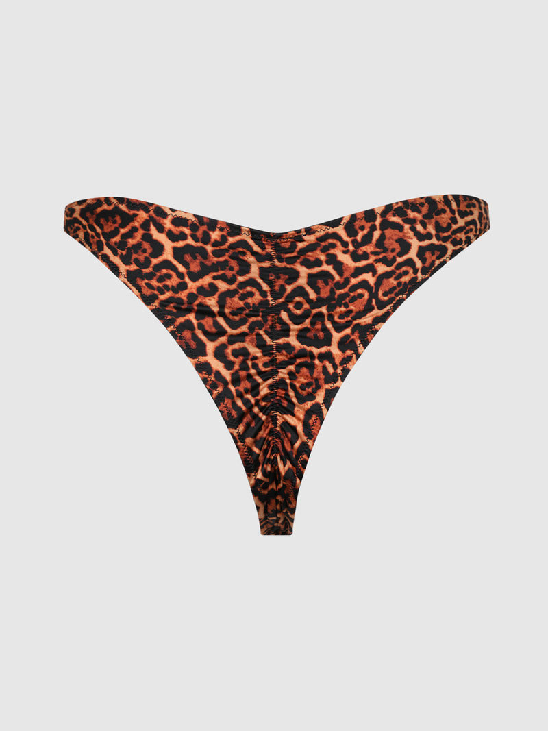 Rising Star Liquid Satin Crotchless Tanga