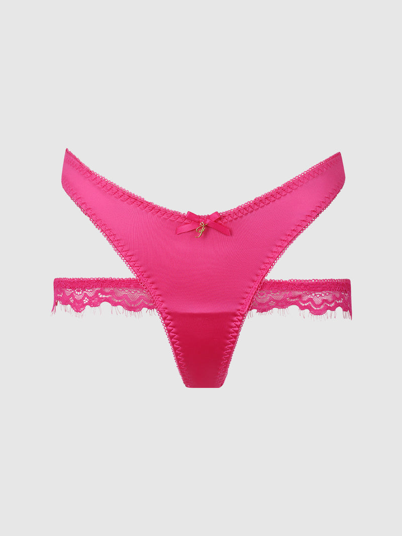 Neev Lace  & Oilslick Strappy Back Tanga