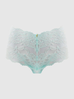 Mabel Crotchless Lace Up Back Cheeky - Frederick's of Hollywood