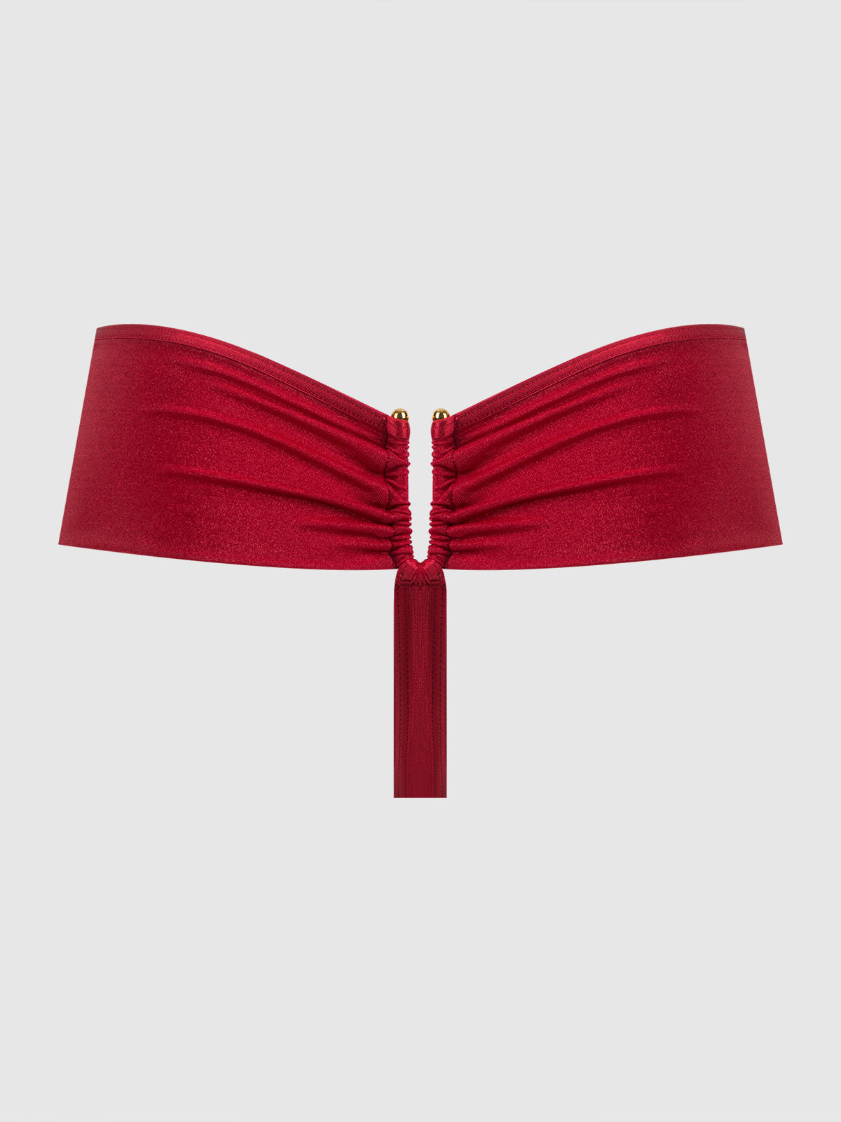 Pia Shine Mesh Open Hardware Thong - Frederick's Of Hollywood