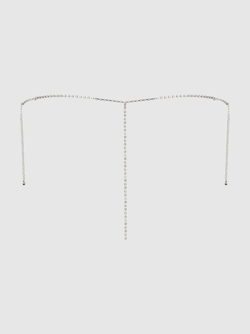 Ziggy Rhinestone V-Front Panty - Frederick's of Hollywood