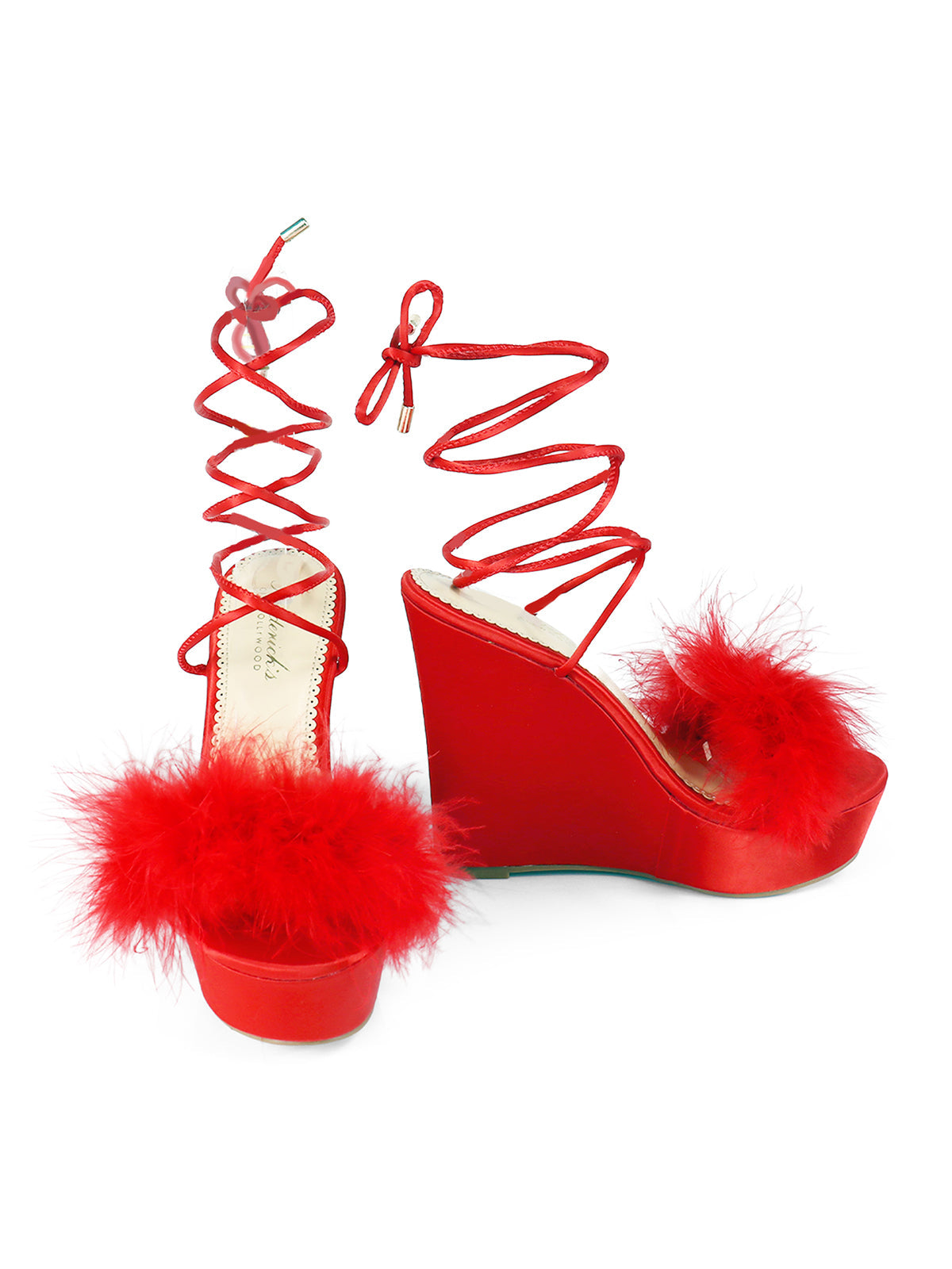 Adriana Feather Wedge