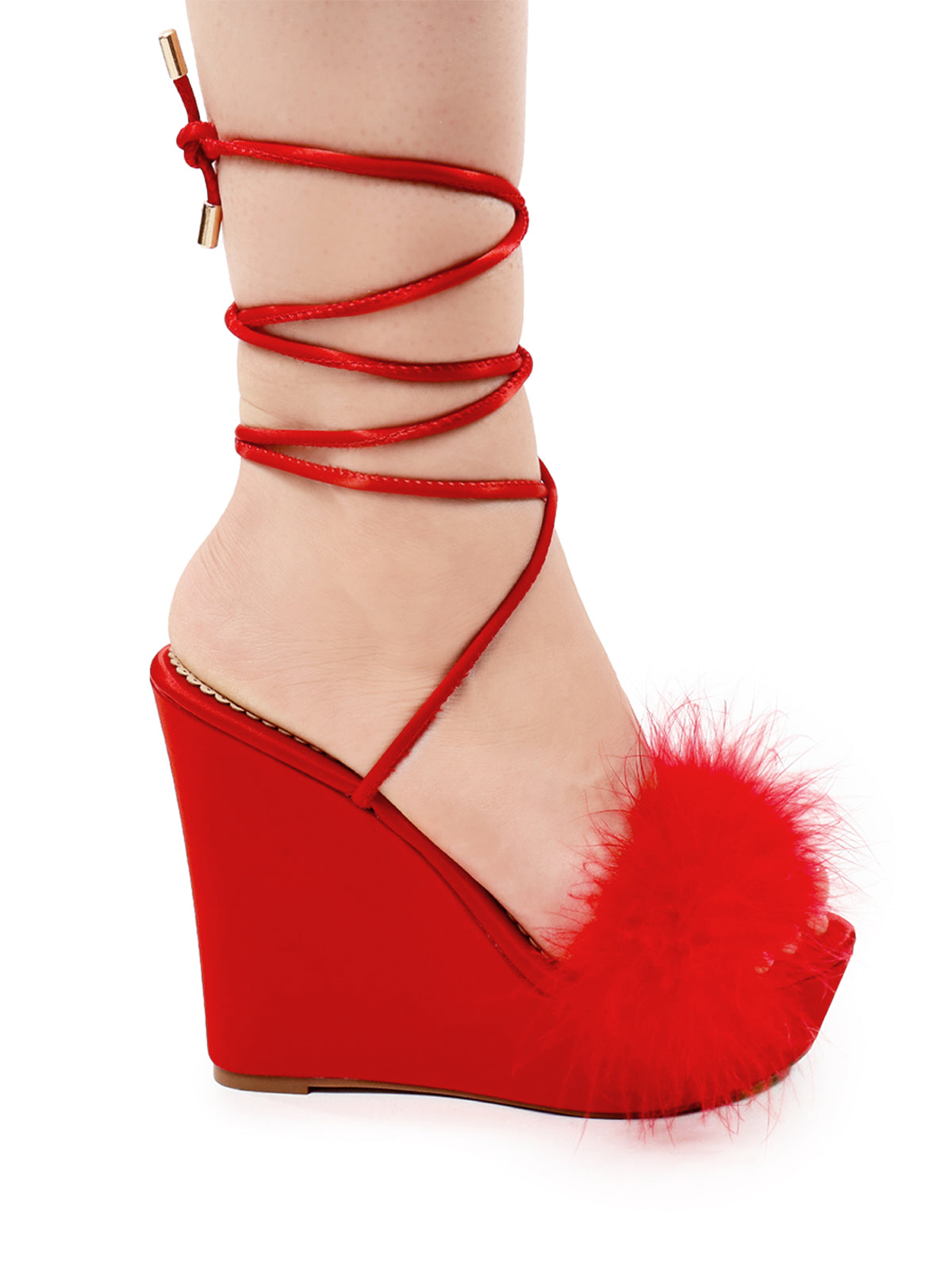 Adriana Feather Wedge