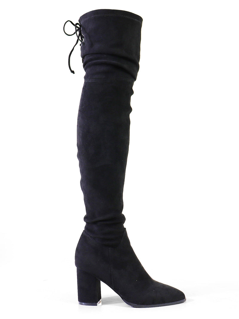 Becky Stretchy Thigh High Boots