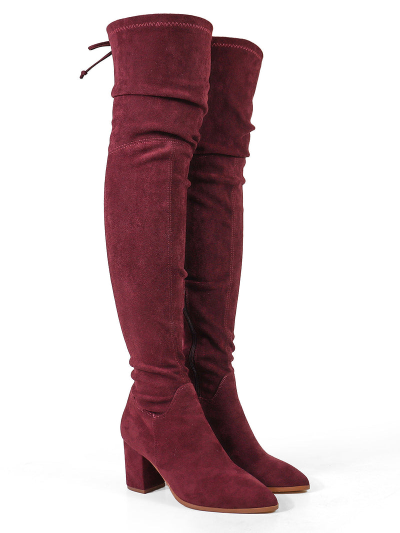 Becky Stretchy Thigh High Boots