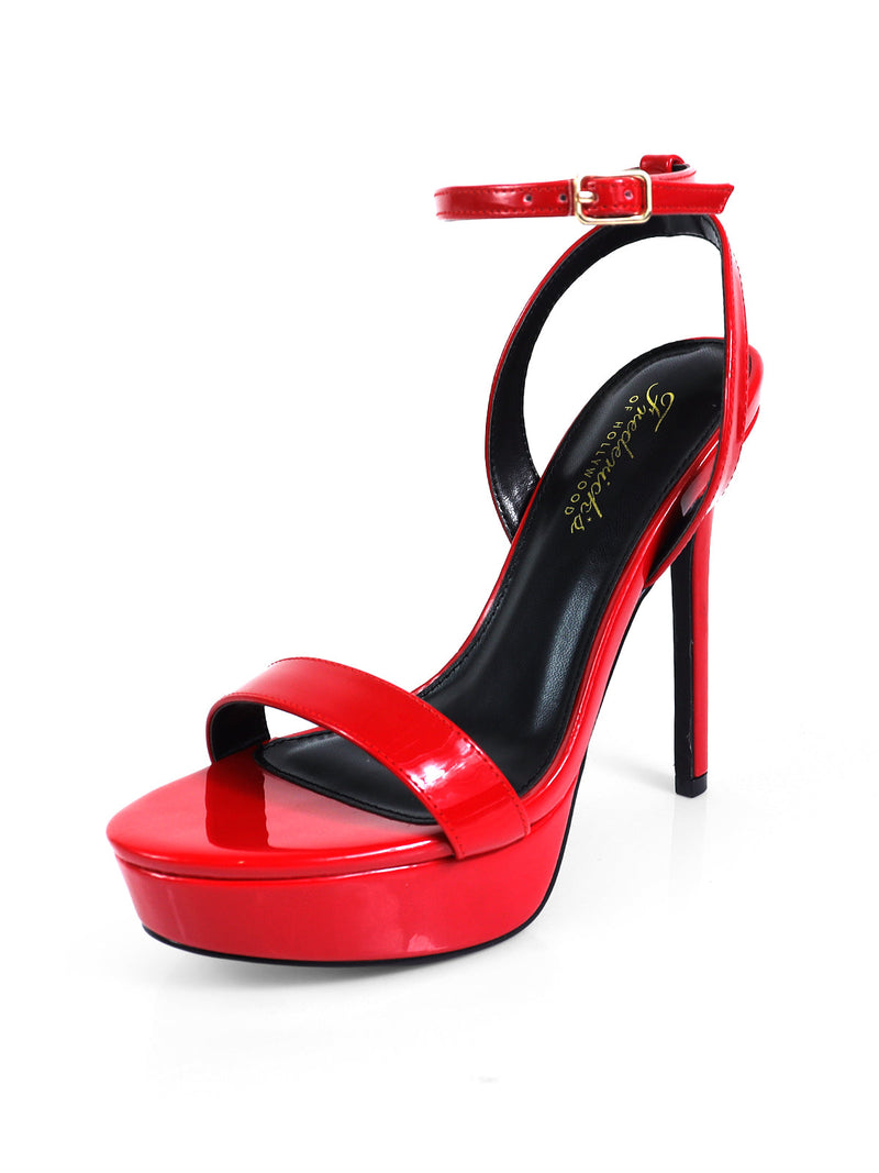 Cupid Strap Platform Heels