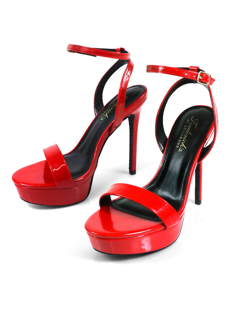 Cupid Strap Platform Heels