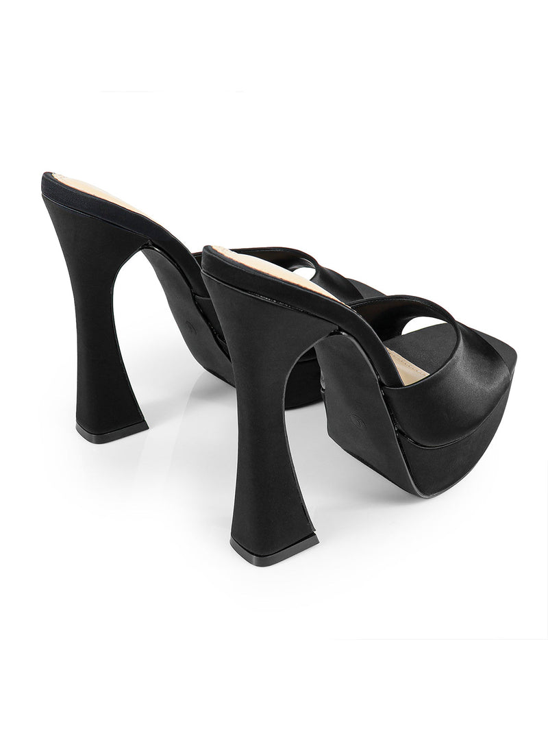 Elaina Platform Mule Heels