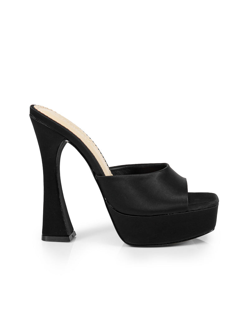 Elaina Platform Mule Heels