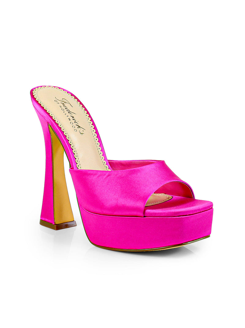 Elaina Platform Mule Heels