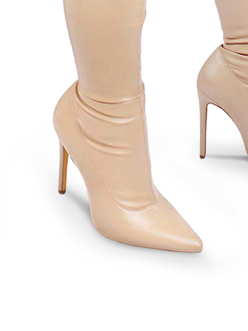 Heidi Stretch Boots - Frederick's of Hollywood