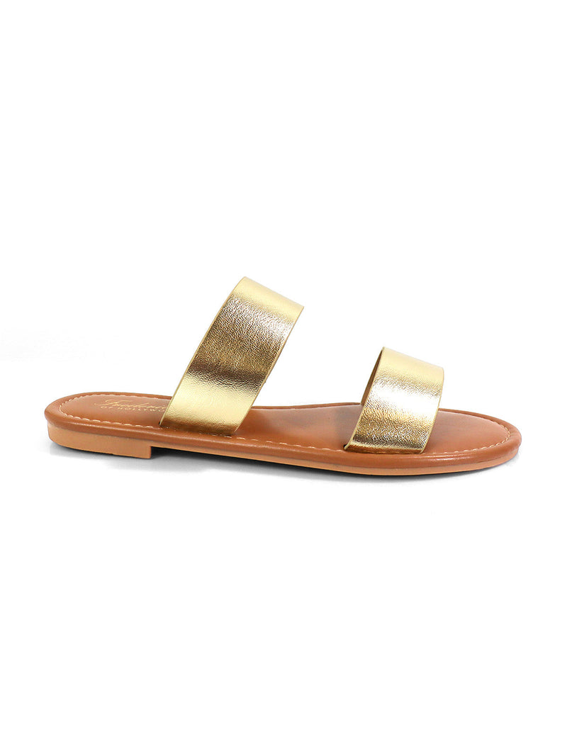 Janelle Double Band Flat Sandal