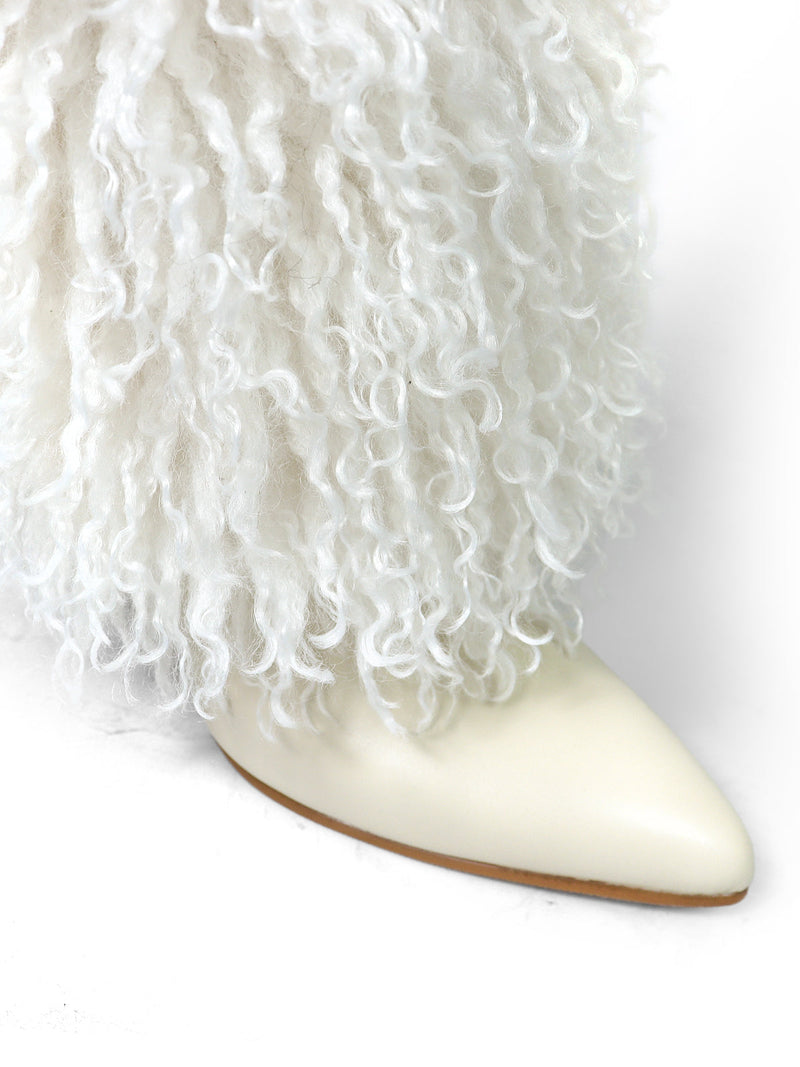 Kiki Pointed Toe Fluffy Boot