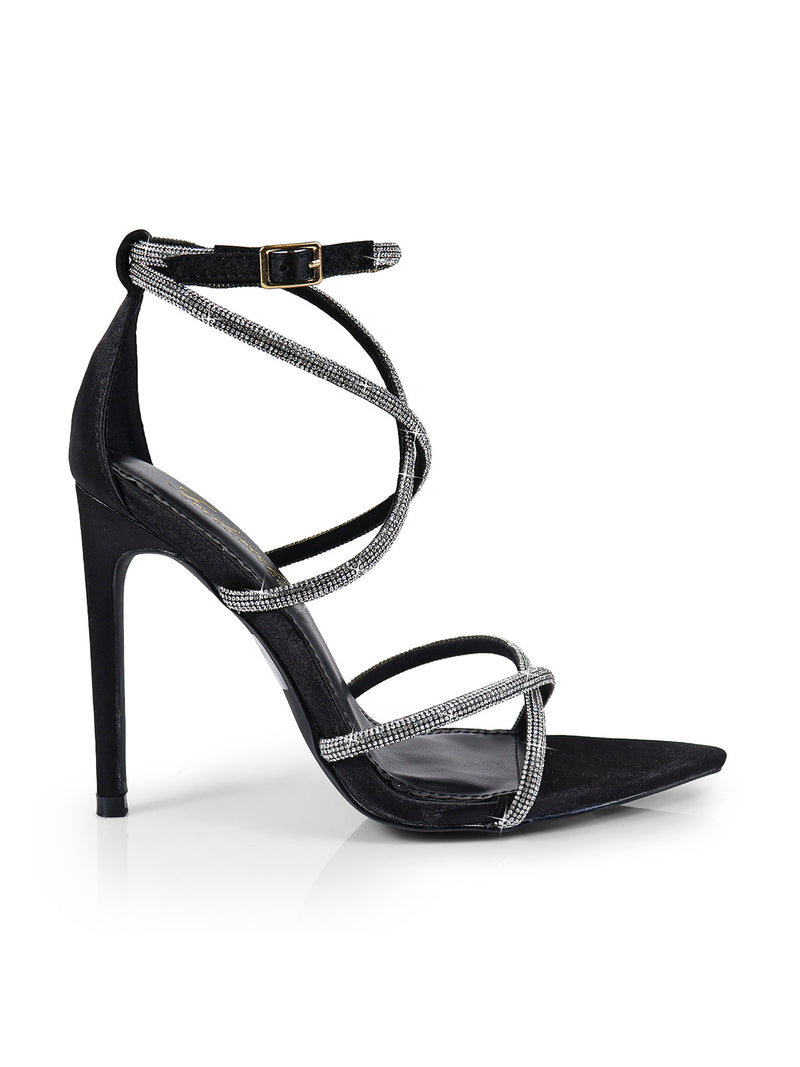 Laurent Rhinestone Heel