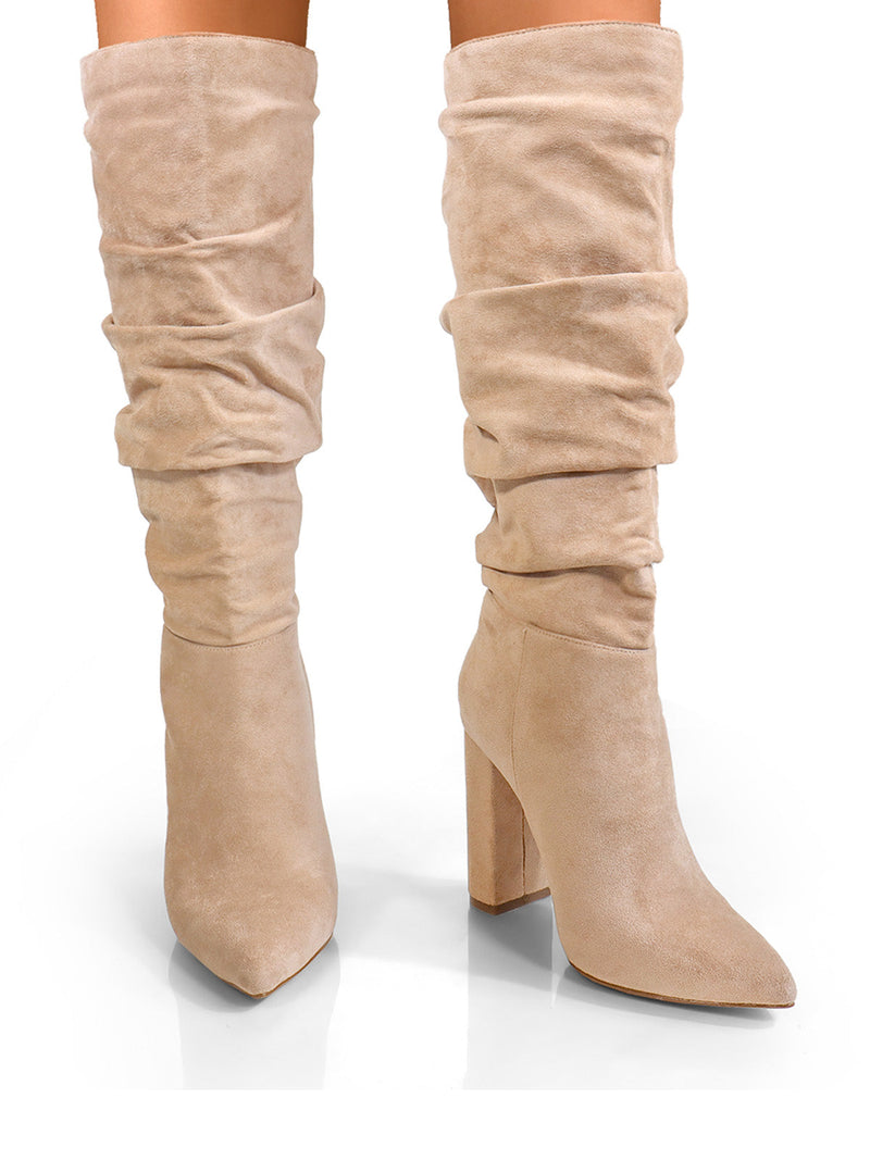Leanne Slouchy Boot - Frederick's of Hollywood