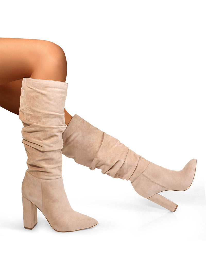 Leanne Slouchy Boot - Frederick's of Hollywood