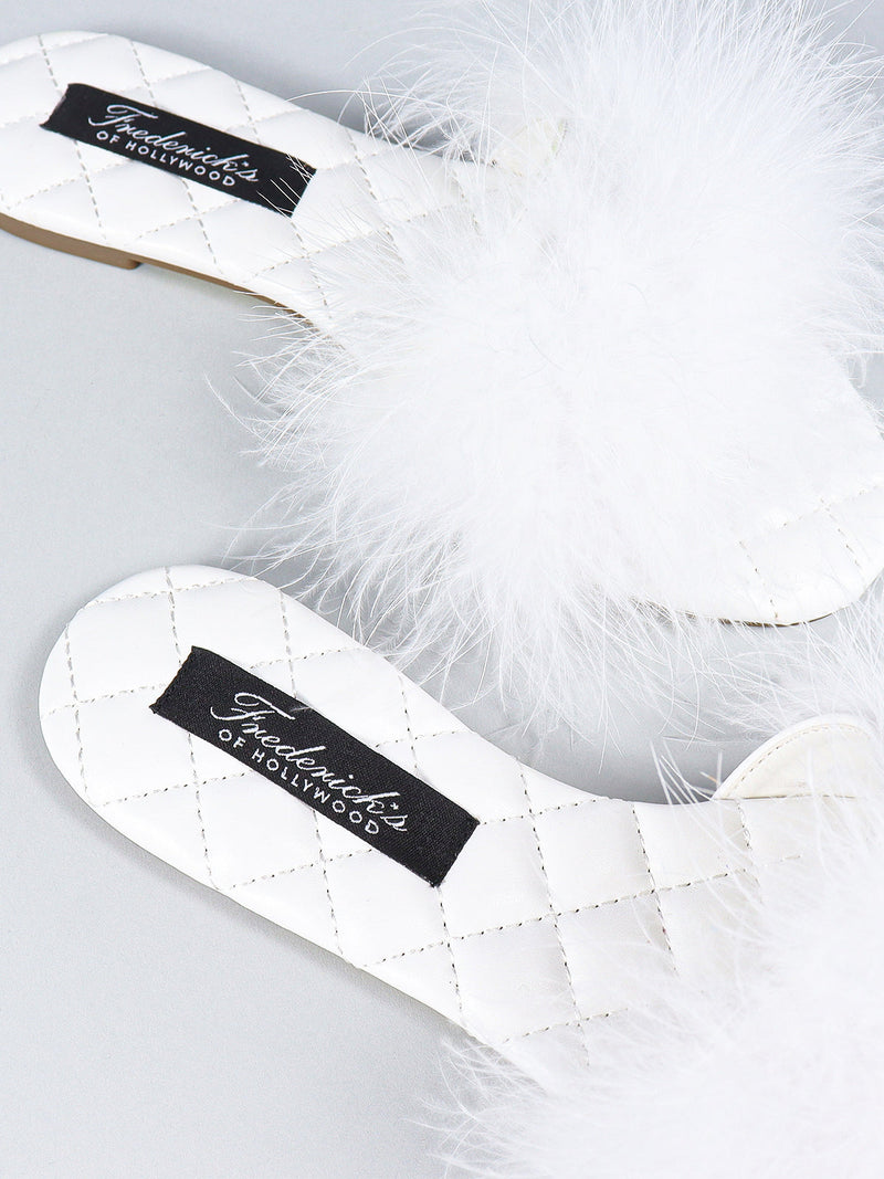 Maxim Feather Flat Sandal