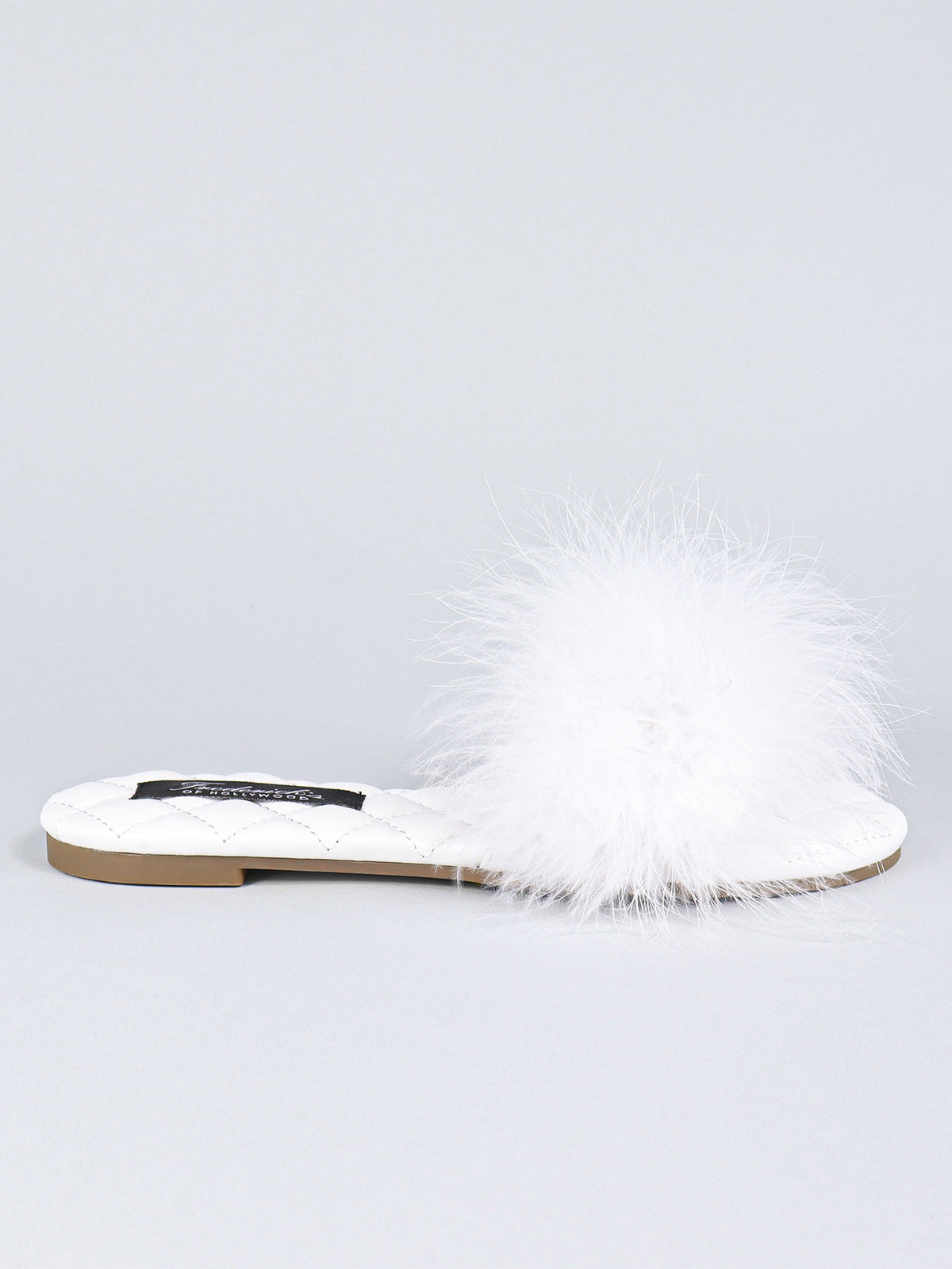 Maxim Feather Flat Sandal