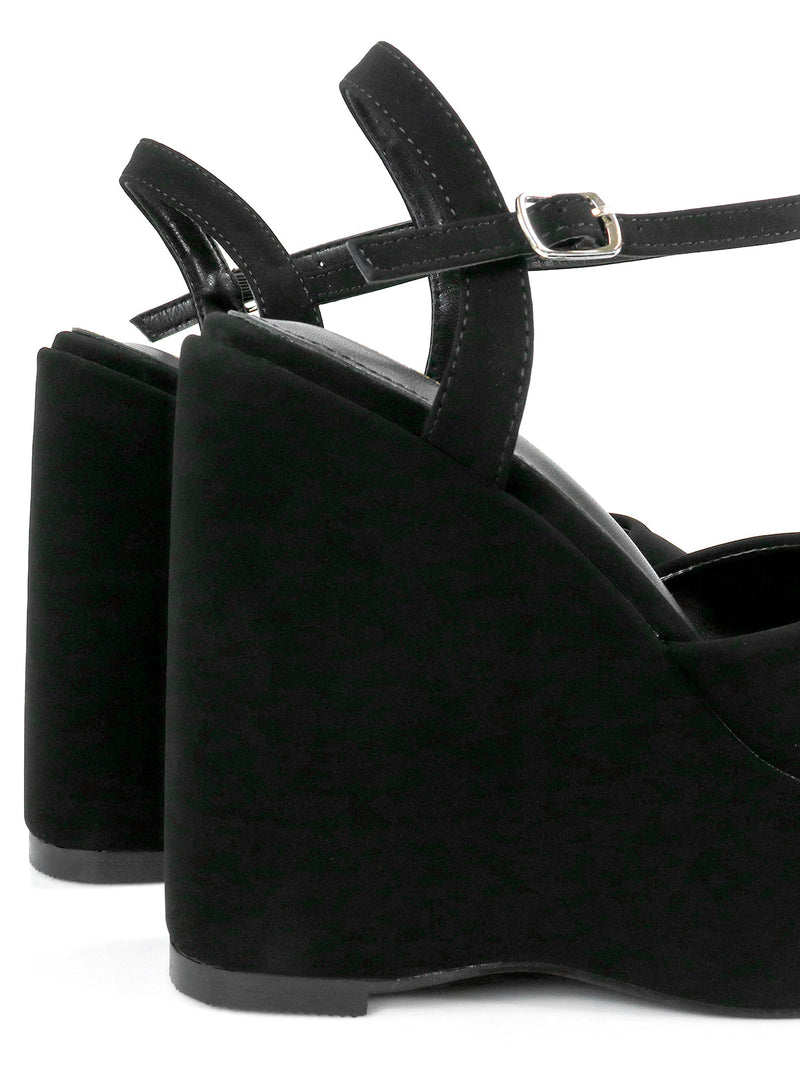 Tony Peep Toe Wedges