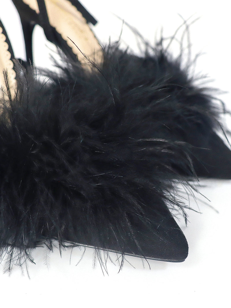 Valerie Feather Pump