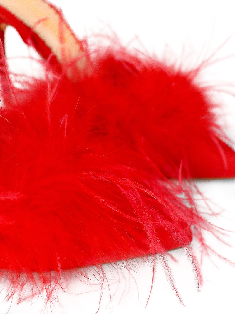 Valerie Feather Pump