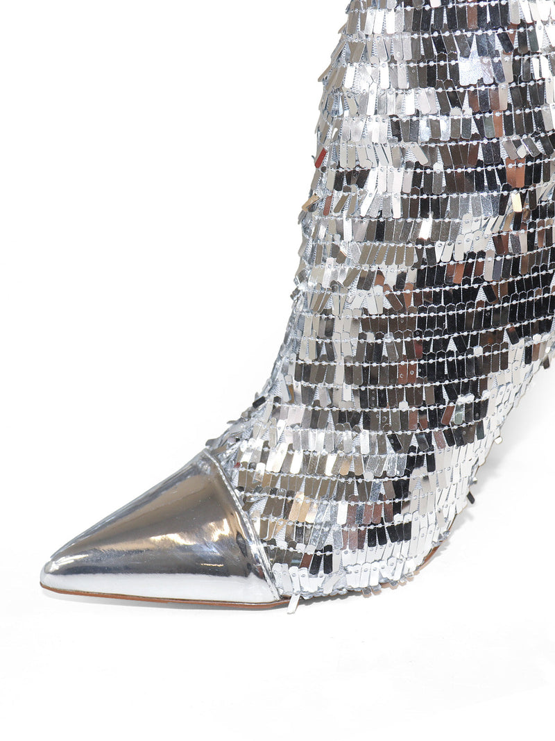 Vitoria Sequin Knee High Boots