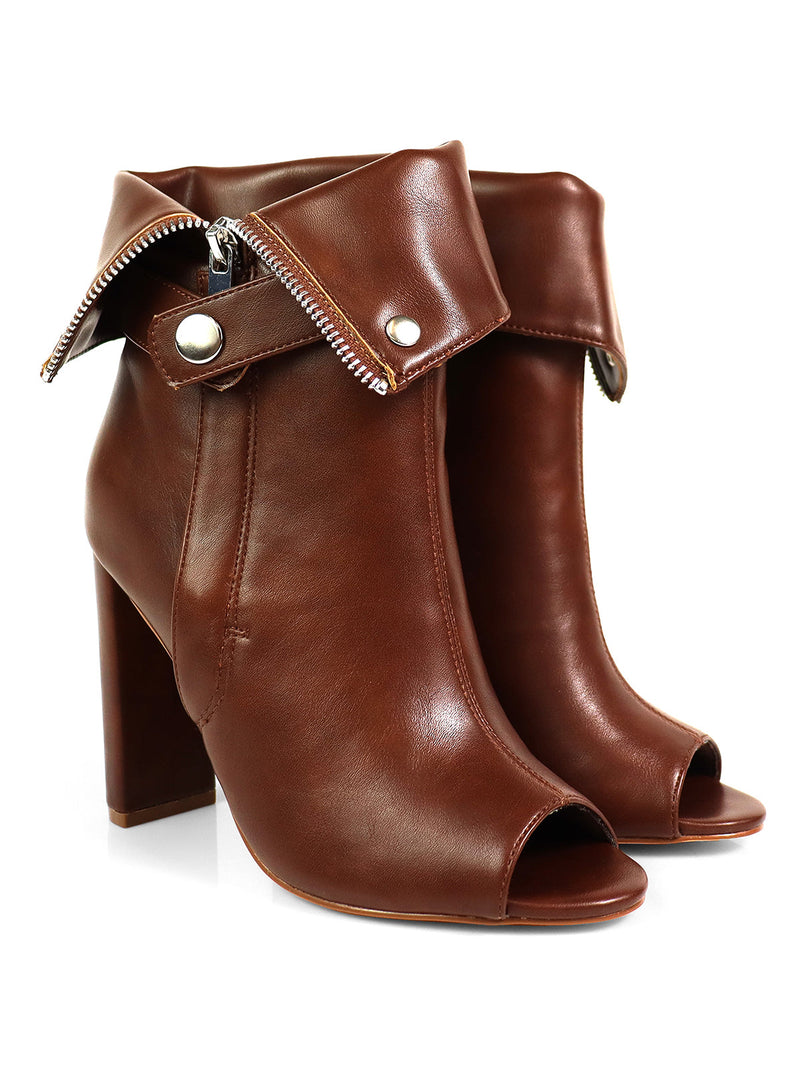 Yani Folded Ankle Boots