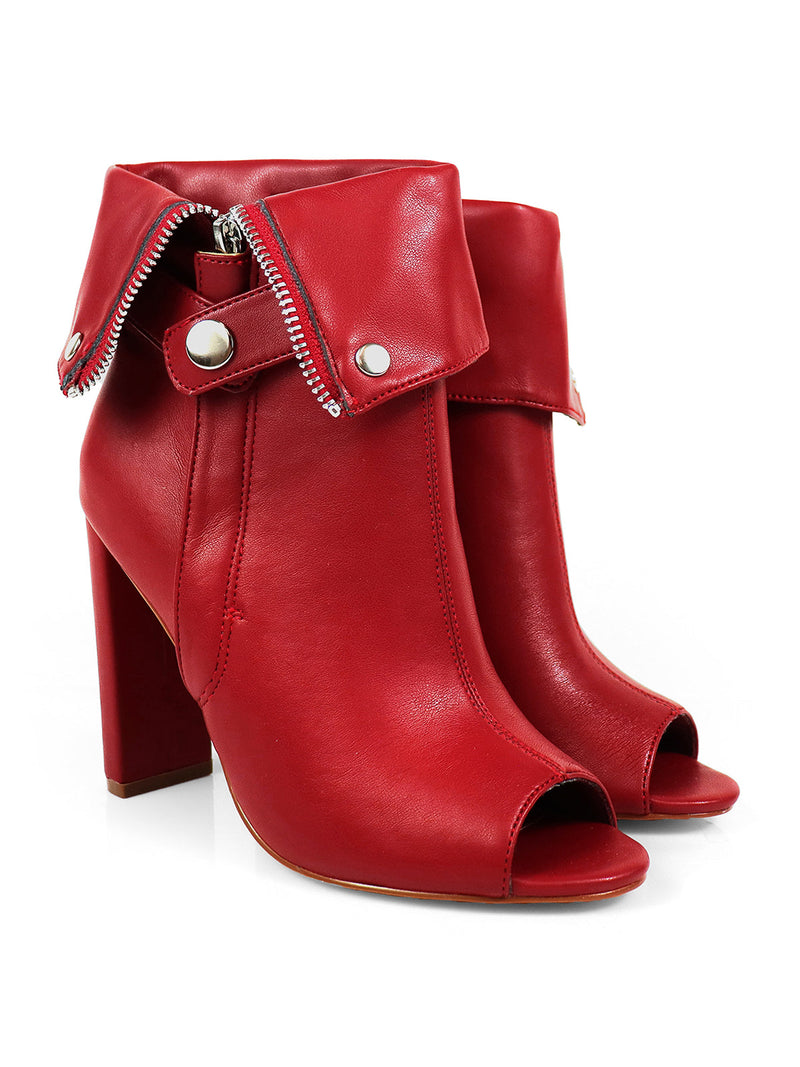 Yani Folded Ankle Boots
