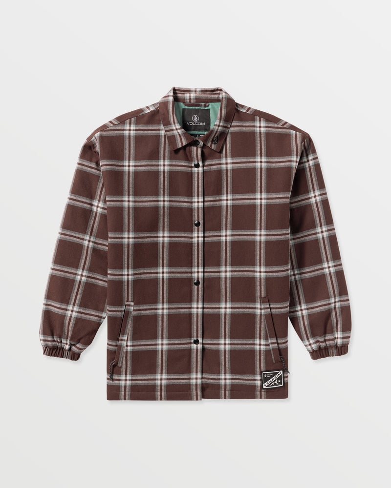 Women's Ins Riding Flannel Jacket