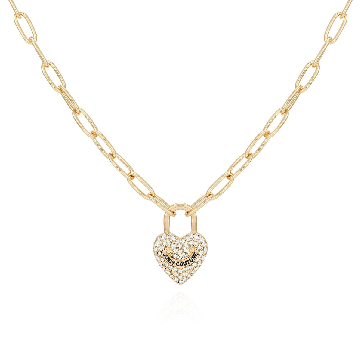 Heart Lock Pendant Necklace