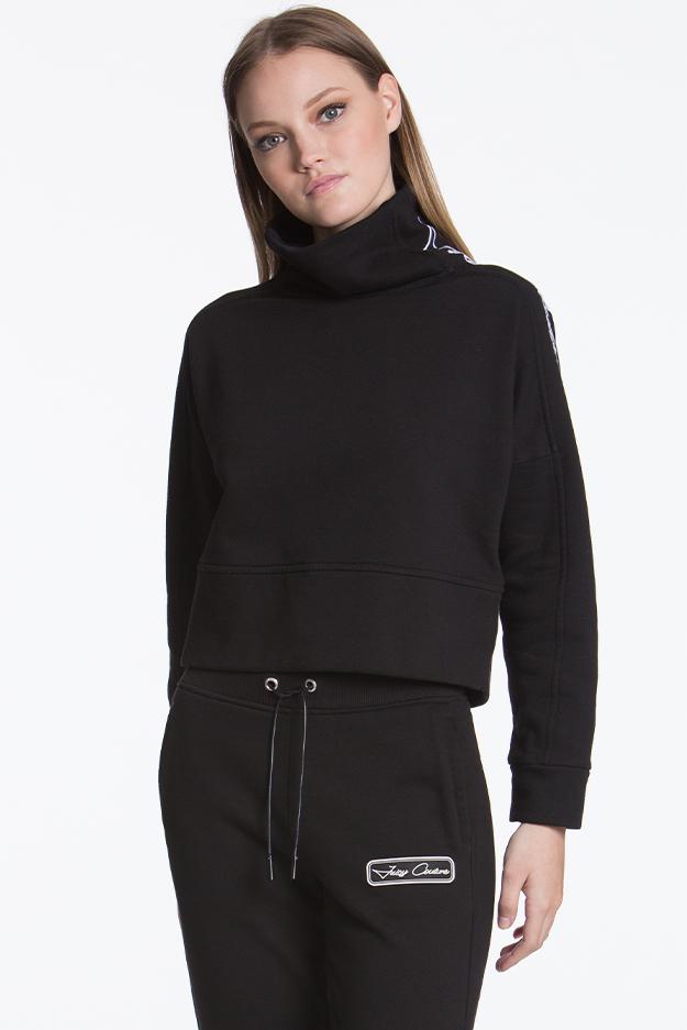 High Neck Fleece Pullover