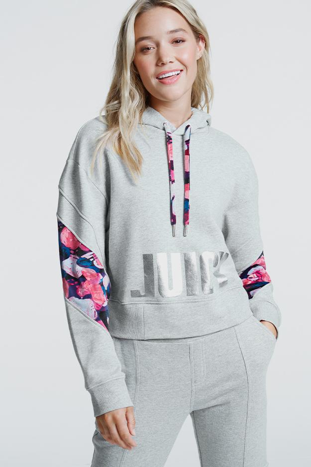 Mix Media Hoodie