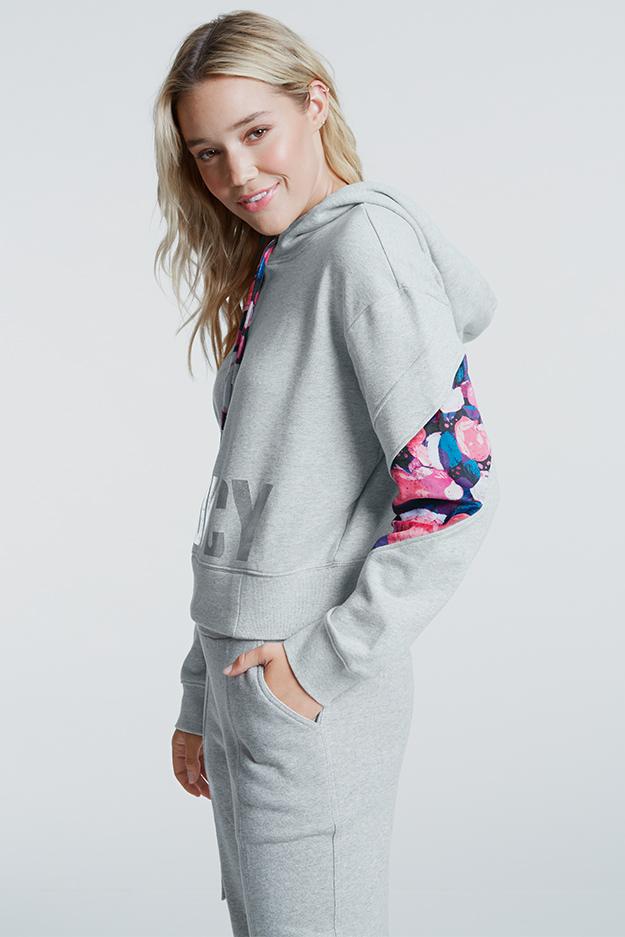 Mix Media Hoodie