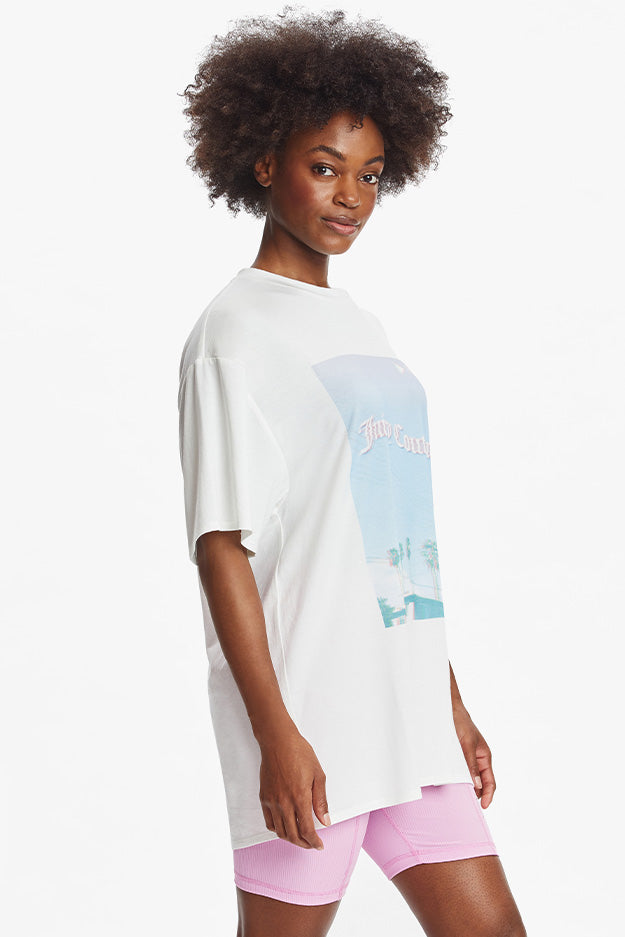 Palm Tree Oversized Tee